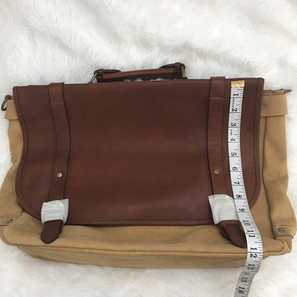 Marlboro Bags New Leather Laptop Messenger Bag Briefcase Buckles